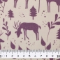 Preview: Jersey | Mini Winter | Rehe Dunkelflieder